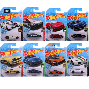 Hot Wheels 26D Ferrari sports car Red Bull F1 lucky cat Toyota Prius alloy car model boy toy