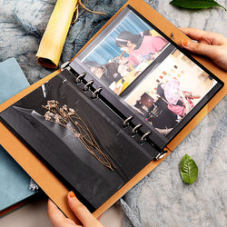 Retro Photo Album, Couple Style, Best Friend Photo Album, Commemorative Album, Self-Adhesive, Self-Adhesive Laminated, Handmade Notebook