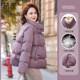 Western style mom winter wear new Chinese style warm down jacket fashion new 60 and 70 year old grandma wear thick cotton coat