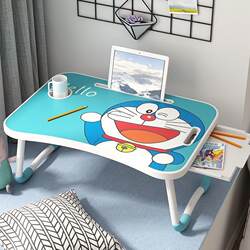 Bed Desk Foldableing Computer Table Dormitory Artifact Student Study Table Bedroom Simple Lazy Table Bed Small Table