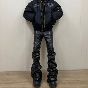 American Dark Punk Nichey's Cultural Design Hiphop Rap Rap Folding Folding Pants Men and Women Pants
