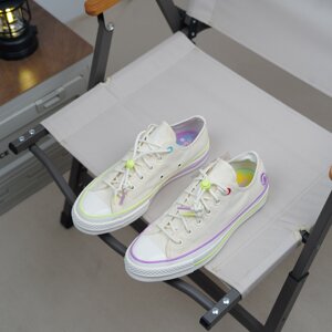 
Converse genuine 1970S trendy low-cut men's and women's fun embroidered casual all-match sneakers and canvas shoes A10949C