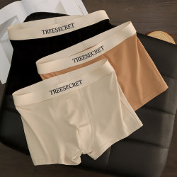 Men's Cotton Boxer Shorts 2025 New Style Pure Cotton Antibacterial Breathable Underpants for Teenagers Sports Men's Underwear