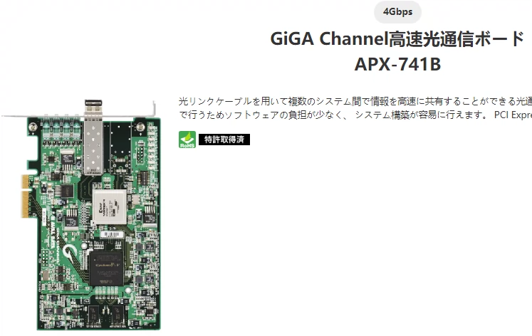 原装进口日本Avaldata 高速光通信（GIGA）板卡APX-741B-Taobao