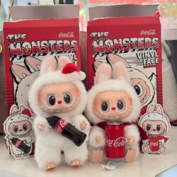 New Third-Generation Labubu Series Plush Vinyl Blind Box Doll Bag Charm