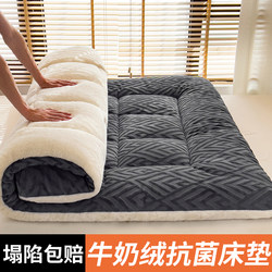 Winter Thickened Warm Mattress Pad for Home Bedroom, Milk Velvet Tatami Mattress Pad, Student Dormitory Single Bed