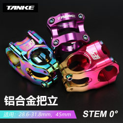 Tanke Carbon Bike Mountain Bike/Am/Xc Ultra-Light Aluminum Alloy Cnc Short Stem 31.8 Stem High Strength