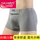 Men's underwear Model with zipper pocket dad pockets with wallet pants pockets in the elderly flat -angle anti -theft pants head
