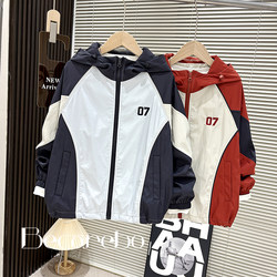 Children's Clothing Boys' Jackets Spring and Autumn 2026 New Spring Jackets Boys Cool and Handsome Teenagers Spring Clothes