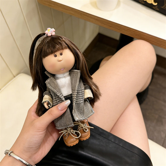 
Spanish potato doll mia vinyl doll 24cm doll set toy cute birthday gift