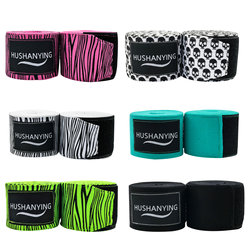 Boxing Bandage Hand Wrap 3.5m for Men and Women, Muay Thai Fighting Micro-Elastic Hand Protector Hushanying