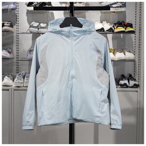 
Li Ning Sports Jacket Women's Spring New Outdoor Water Repellent Loose Windproof Hooded Windbreaker AFDV178
