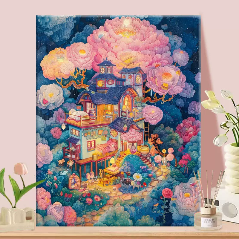 Diy绘画树
