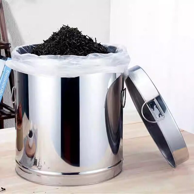 Stainless steel tea tank tea leaf barrel large -capacity tubing tank ...