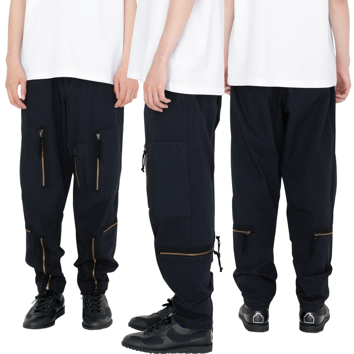 订购】CAVEMPT C.E 21AW YOSSARIAN PANTS #4 拉链休闲机能长裤-Taobao