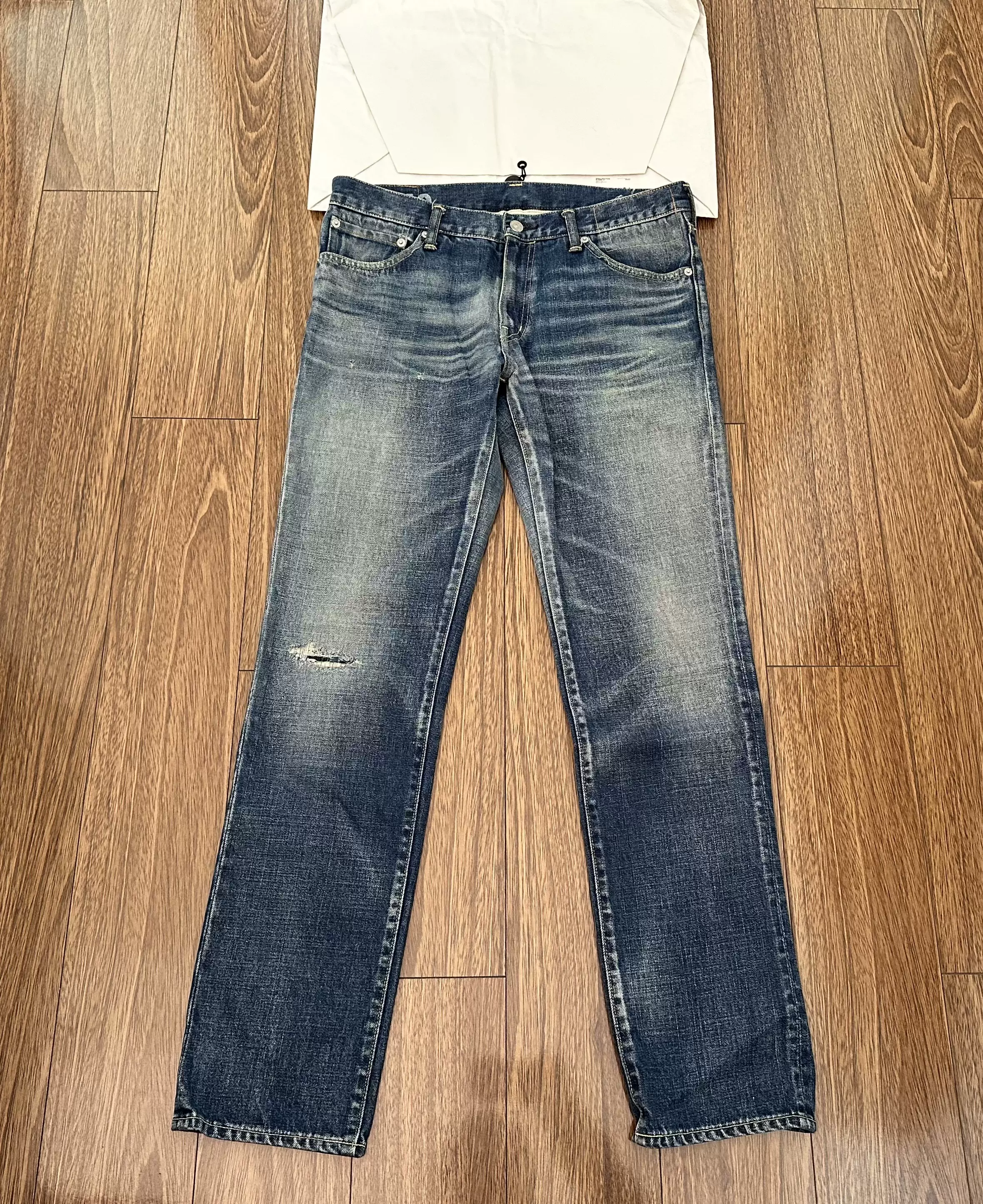 VISVIM 22SS ICT SS JOURNEYMAN PANTS TACKED CRASH 展会蓝腰果-Taobao