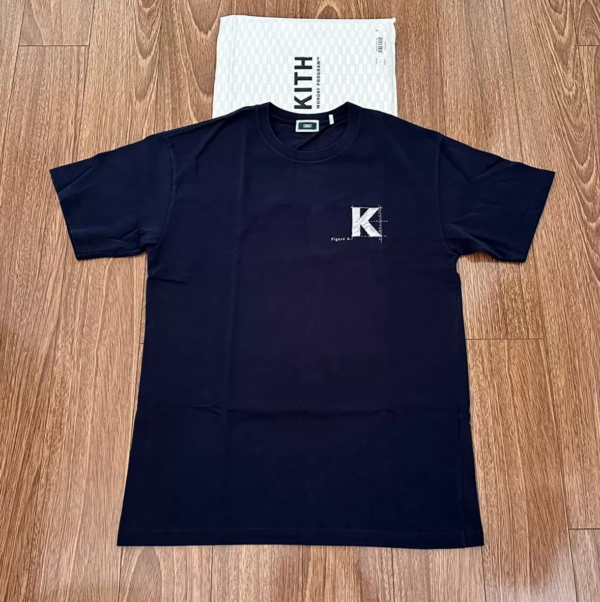 KITH Splintered BOX LOGO TEE 印花短袖T恤全新品-Taobao