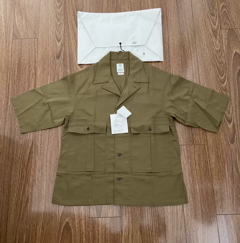 VISVIM 19SS CORNET SHIRT S/S 军事徽章短袖衬衫-Taobao