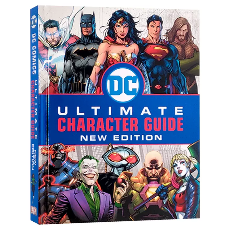 Dc漫画英雄人物角色指南英文原版dc Comics Ultimate Character Guide Dk百科全书英文版进口原版英语书籍