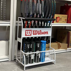 New Badminton Racket Storage Rack, Small Rack for Home Use, Racket Display Rack for Sports Halls, No Installation Required
