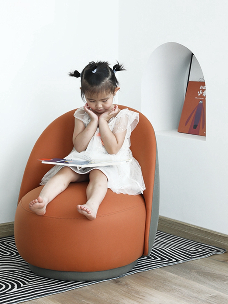 虾米城堡 儿童创意单人沙发