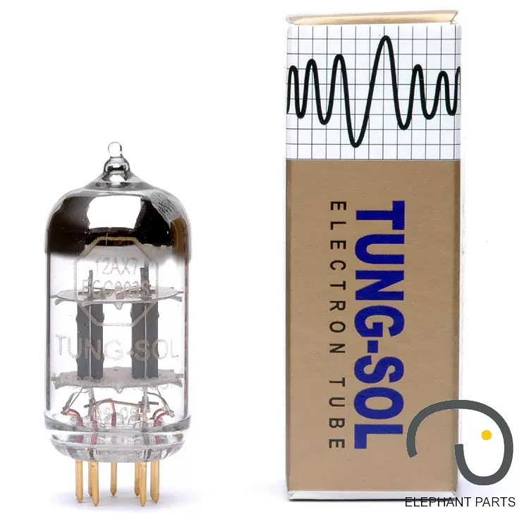 俄羅斯進口TUNG-SOL 12AX7/ECC83 金腳天梭真空管衝冠特價-Taobao