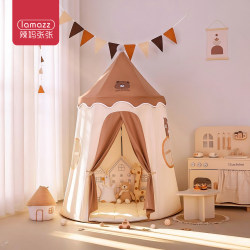 Children's Indoor Tent Home Baby Playhouse Girl Princess Castle Bed Sleeping Yurt Toy House
