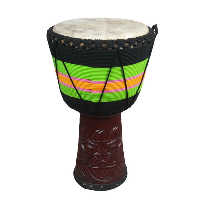 Djembe - Het Traditionele Westen - Afrikaanse Trommel Stock Afbeelding