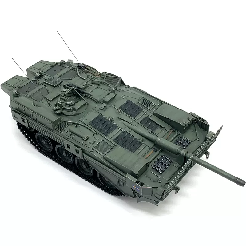 ARTISAN 1/35瑞典103B Strv103主战坦克世界 完成品塑料摆件模型-Taobao