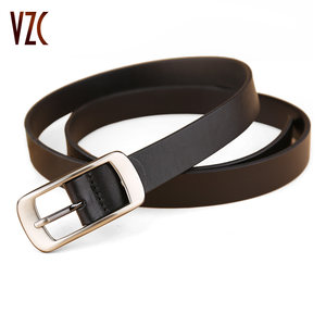 Belt female leather pure head layer cowhide casual black jeans banded diverse belt with skirt ins skirt ins