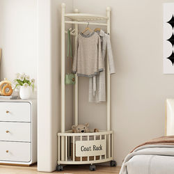 Corner Clothes Rack, Floor-Standing, for Bedroom Use, Household Clothes Hanger, Corner Clothes Rack, Simple Clothes Drying Rack, Light Luxury Coat Rack