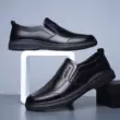 Giày đầu bếp nam chống trượt nam nhà bếp giày đen chống thấm nước đặc biệt giày công sở giày da an toàn làm việc bình thường