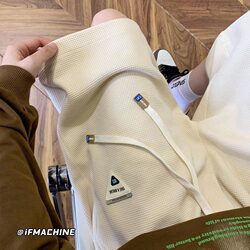 Waffle Shorts Men's Summer Thin Basketball Sports Shorts Trendy Brand Loose Casual Outerwear Thin Five-Point Shorts