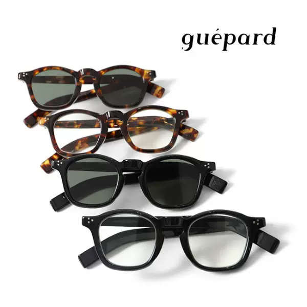 大四囍订购guepard / gp-05 UV400 复古太阳框架眼镜多色入-Taobao