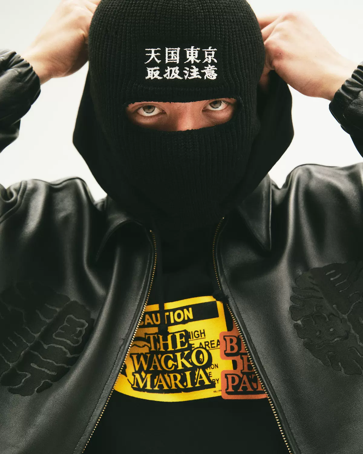 现货WACKO MARIA BLACK EYE PATCH / BALACLAVA 防风头套22AW-Taobao