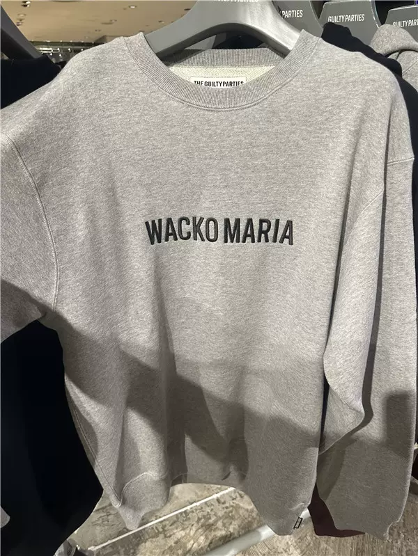 订WACKO MARIA MIDDLE WEIGHT CREW NECK SWEAT SHIRT 卫衣9/23-Taobao