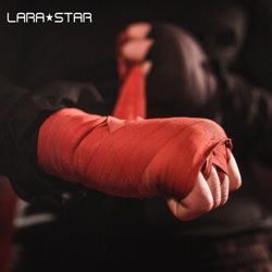Laura Star 0703 Boxing Bandage Sports Sanda Hand Wrap Elastic Hand Protector Punching Bag Muay Thai Fighting Strap