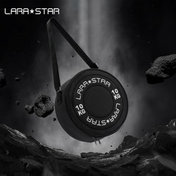 Laura Star 1532 Barbell Plate Crossbody Belt Protective Gear Storage Barbell Dumbbell Plate Fitness Shoulder Bag