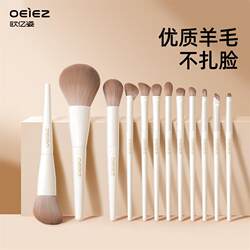 Ouyizi Makeup Brush Set, Eye Shadow Brush, Blush Contouring Brush, Complete Set of Brush Tools for Beginners and Makeup Artists