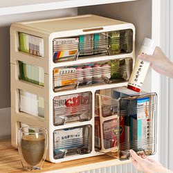 Medicine Box Storage Box for Home Use, Large Capacity, Layered Drawer-Type Medicine Box for Storing Medicines and Medicine Bottles