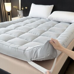 Thick Cotton Mattress for Home Use, Bedroom Soft Cushion Bedding, Double Tatami Mat for Rental Apartments, Single Dormitory Use