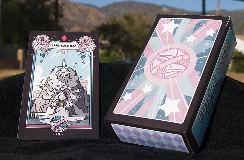 现货 进口原版 Future Vision Gem Tarot 宇宙小子塔罗牌 限量-Taobao