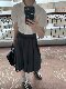 TREES Polka Dot Printed Skirt New Summer High-waisted Sweet Pleated Skirt Mid-length Skirt