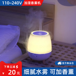 Humidifier 110V Small Aromatherapy Essential Oil Bedroom Home Silent Living Room Large Spray Portable Export Small Appliance