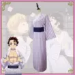 cosplay demon slayer kimetsu no yaiba Demon Slayer: Kimetsu no Yaiba Kamado Tanjiro áo choàng tắm cos kimono cosplay anime nhập vai trọn bộ còn hàng kimetsu cosplay Cosplay Demon Slayer