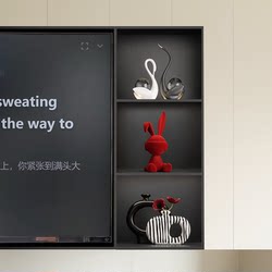 2026 New Model Tv Cabinet Niche Decoration Ornaments Living Room Light Luxury High-End Vase with a Sense of Sophistication Rabbit Housewarming Gift