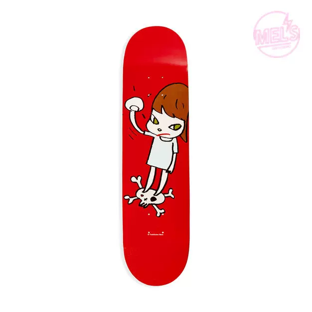 【真作】MoMA Nara Skateboard 『Welcome Girl』 Yoshitomo Nara Welcome Girl And Solid Fist Skateboard Decks