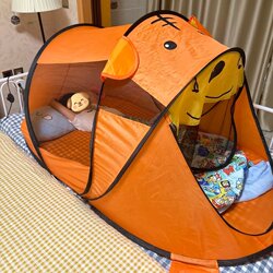 Tent children's tent indoor automatic pop-up folding little princess boys and girls camping breathable anti-mosquito play house