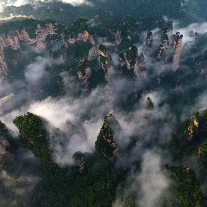 长沙出发张家界6天5晚跟团游0自费0强消袁家界金鞭溪芙蓉镇天门山