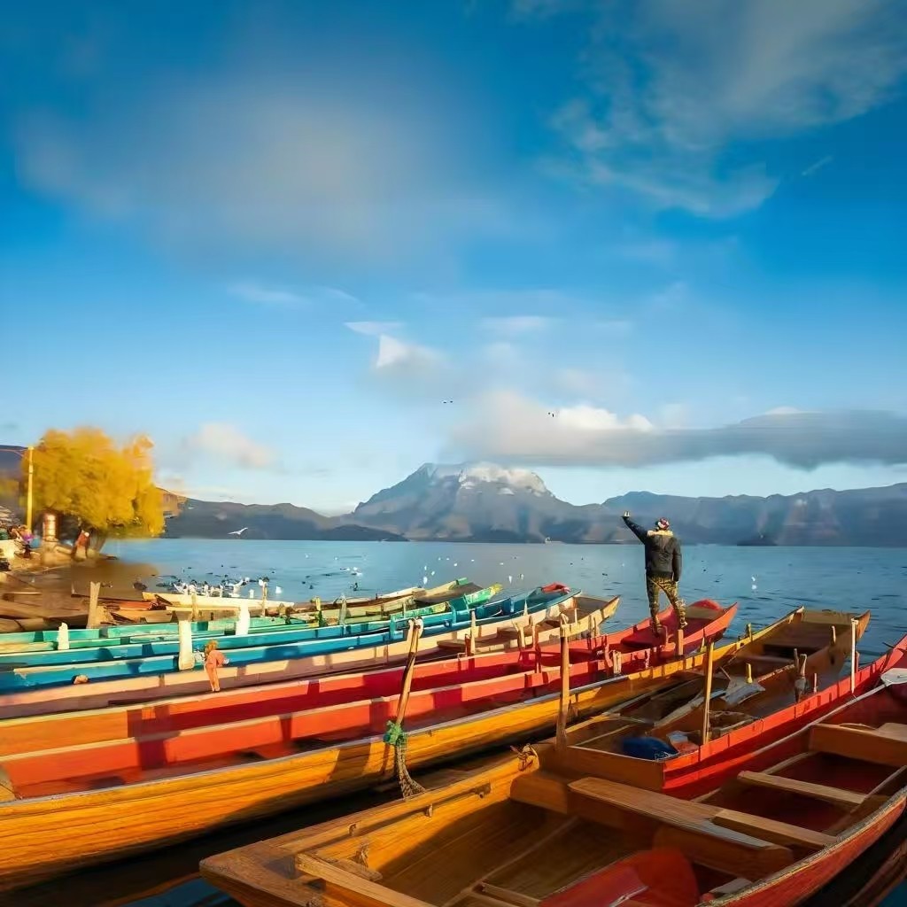 丽江泸沽湖香格里拉6天5晚跟团游美食玉龙雪山旅游洱海2-8人小团